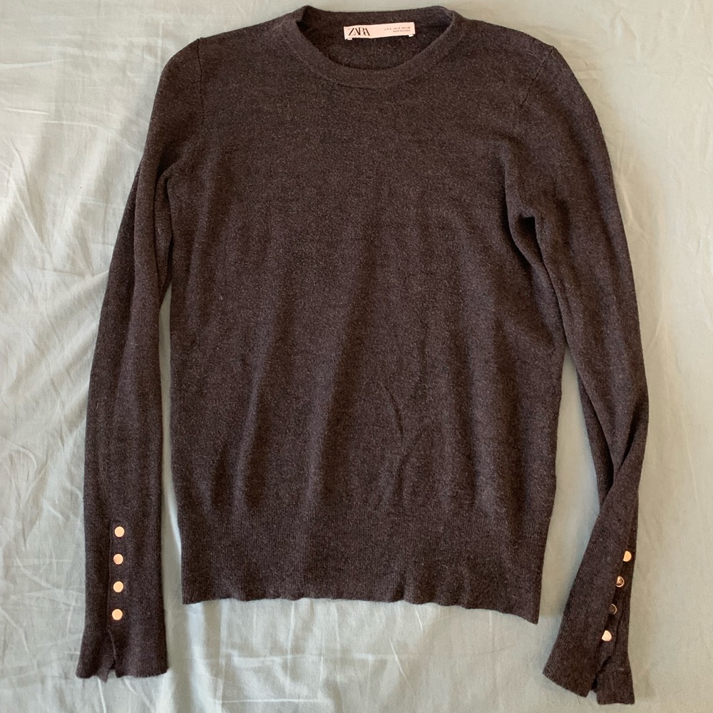 Zara Gray Sweater